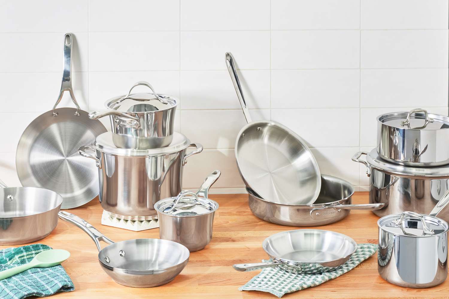 What utensils to use with stainless steel cookware