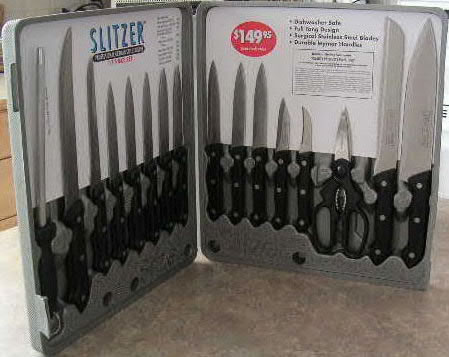 Kitchen Knife Sets - 17 Pieces