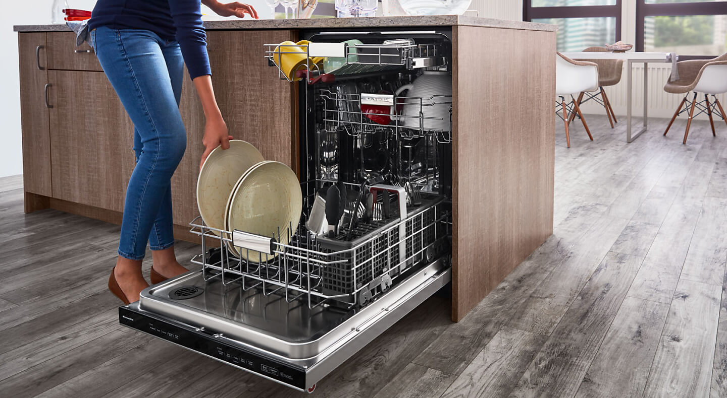best place for dishwasher